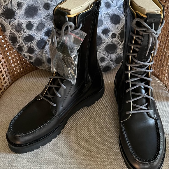 NEW open box Sperry John Legend collab tall black boots 9M mens. main image 8